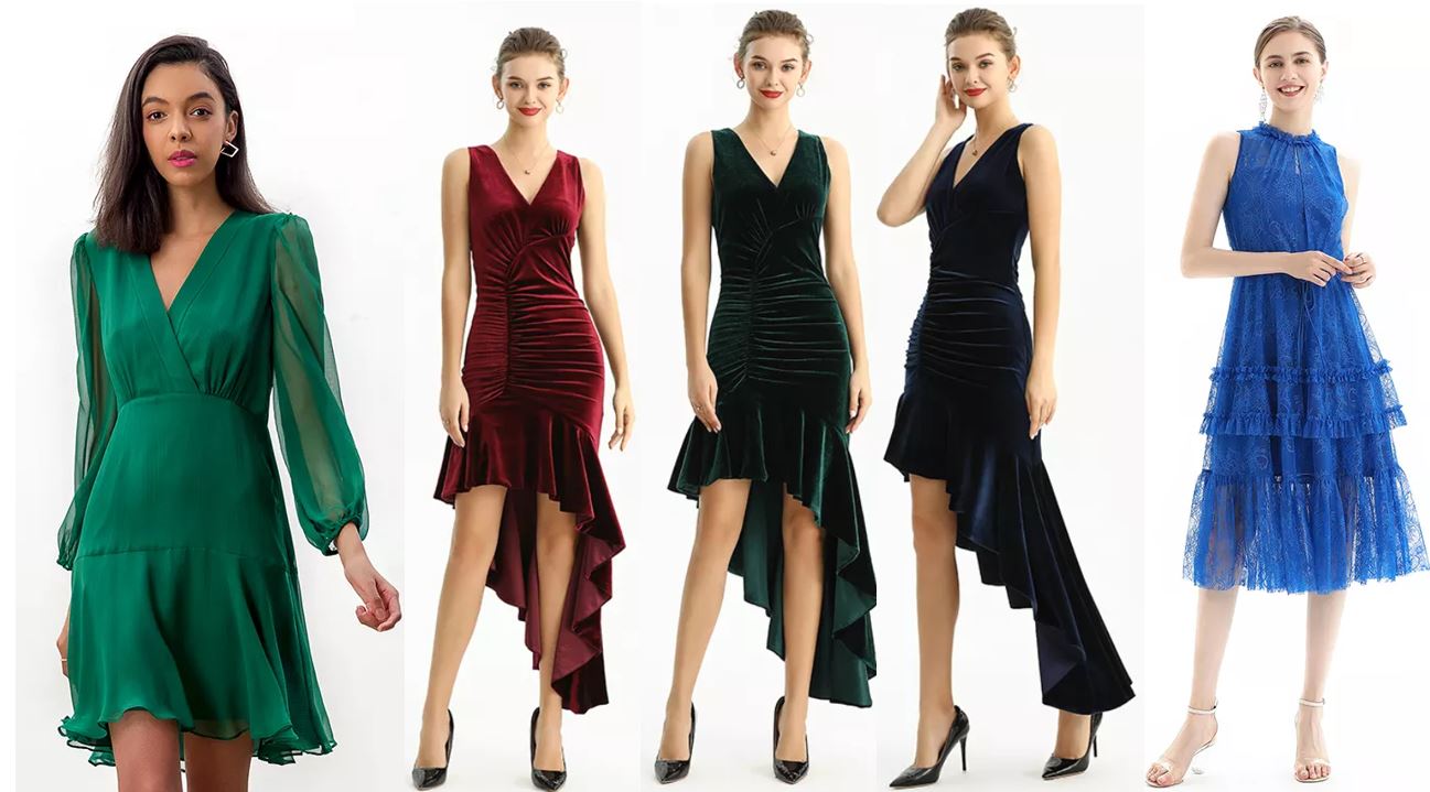 new year dress- jewel colors