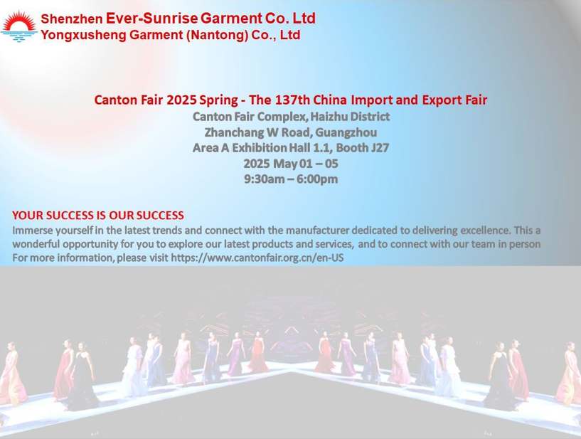 WE ARE HERE ! Come to join us in CANTON FAIR May 01 – 05