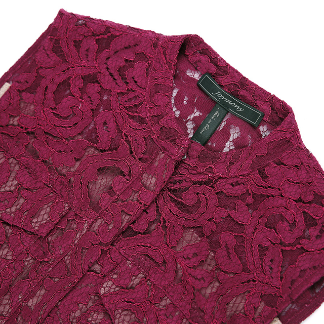 2J98 Women Solid lace band collar sleeveless bodycon midi dress