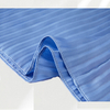 C128 Solid Satin Pleated Midi Skirt