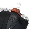 H027 Women ethnic embroidered long sleeve tailored short blazer