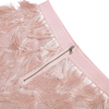 D165 Women Multi layers fringes mini party skirt