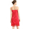 D078-5 Women floral lace cape sleeve flared asymmetric hem midi evening dress