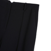 G719 Women Solid polyester stretch mid-rise straight-legs tailored trousers