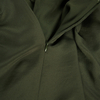 N849 Women Solid V-neck cross back sleeveless mock wrap cinched waist mini dress