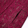 2J98 Women Solid lace band collar sleeveless bodycon midi dress
