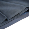 B452 Women Cotton chambray waist tie bias cut A-line casual short skirt