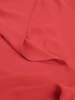 2A52 Women Solid V-neck crossover ruched shoulder asymmetric hem wrap top