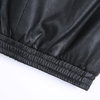 T247 Women faux leather cropped smart casual vest