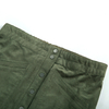 G545 Women Faux suede elasticated waist cargo mini skirt