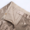 C630 Women sequinned pleated party short skirt