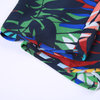 G221 Women Leaves print drawstring-waist tapered leg cropped pants