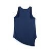 Y481 Women Solid scoop neck asymmetric hem casual tank top