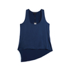 Y481 Women Solid scoop neck asymmetric hem casual tank top