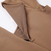 U407 Solid knit scoop neck cap sleeves sequinned bodycon mini dress