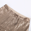C630 Women sequinned pleated party short skirt