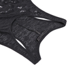 G755 Women Solid textured burnout knit sequin-applique racer-back tank top