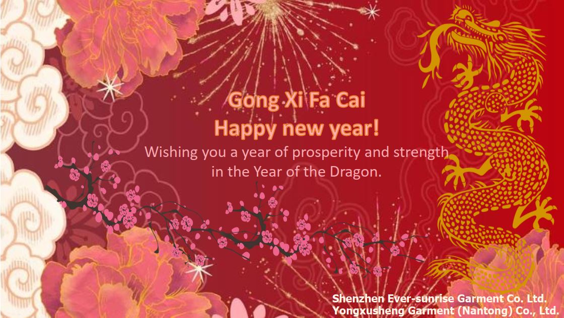 Happy Dragon year 2